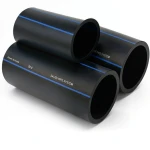 SPS HDPE Pipes PE 80 Pressure 8 Bar OD 450 mm Thickness 26.7 mm Black | Saudi Pipes Systems (SPS)