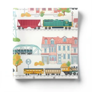 American Youth and Children Wallpaper 10m x 0.53m Multicolor, Model GK9018