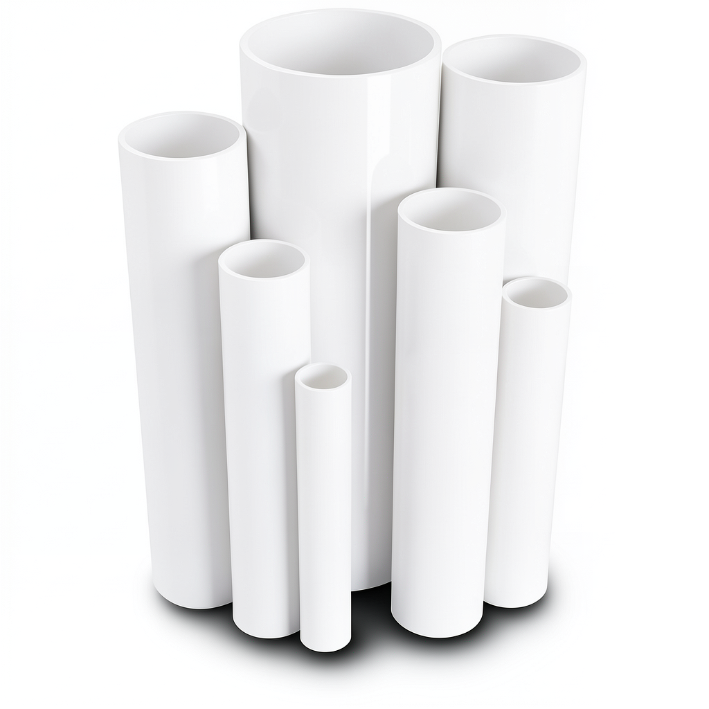 UPVC Pipes Schedule 80 Size 1 ¼ inch Thickness 4.9 mm White