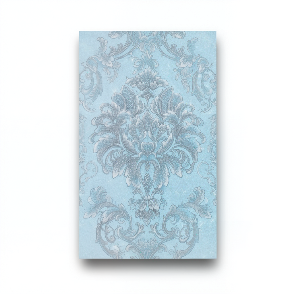 Italian Wall Covering 10m x 0.73m Pale Blue, Model 25204