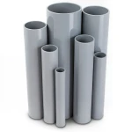 UPVC Pipes Pressure 2.5 Bar Outside Diameter 280 mm Thickness 2.3 mm Gray