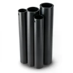HDPE Pipes PE 100 Pressure 10 Bar 450 mm Diameter 26.7 mm Thickness Black