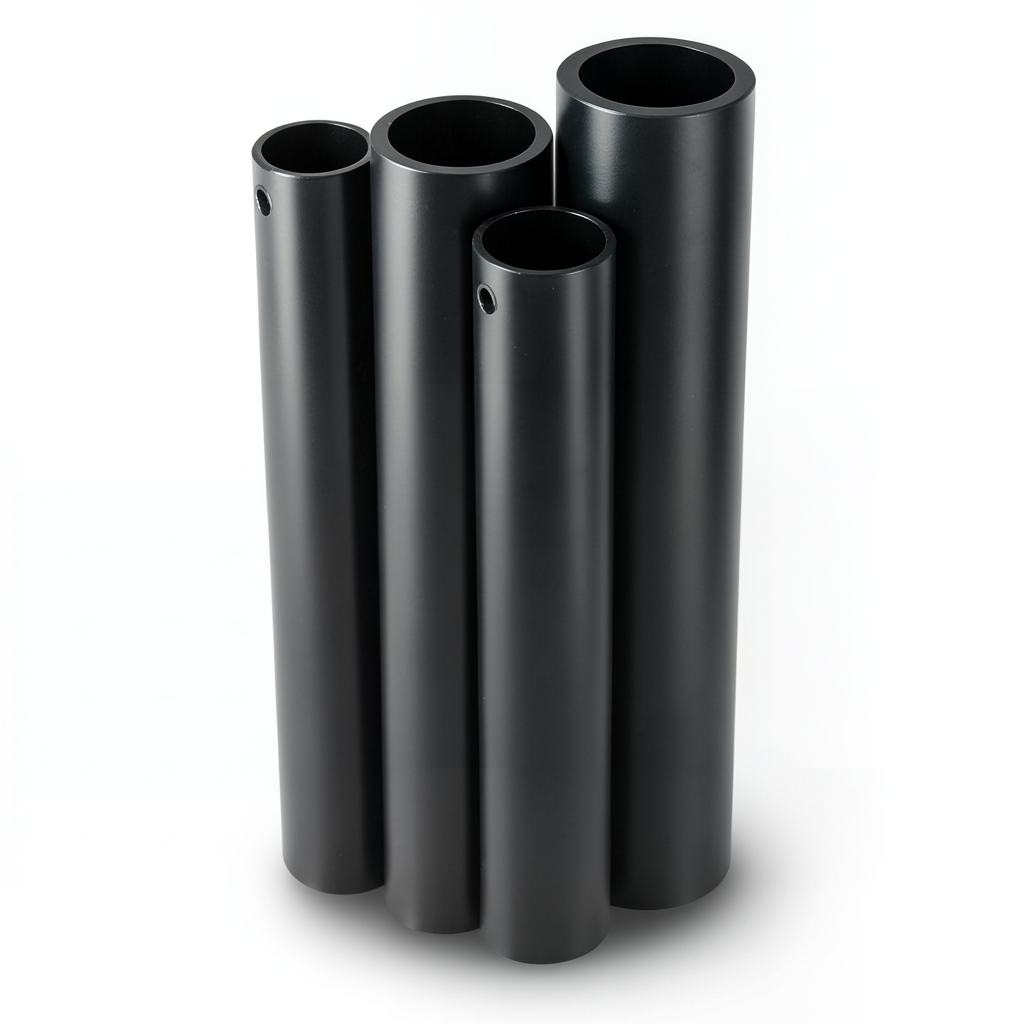مواسير HDPE PE 100 ضغط 10 بار قطر 450 مم سمك 26.7 مم لون أسود