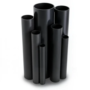 UPVC Pipes Nominal Pressure 4 Bar Outside Diameter 280 mm Thickness 5.5 mm Black