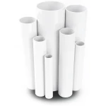 UPVC Pipes 2.5 Bar Pressure 250 mm Diameter 2.0 mm Thickness White