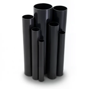 مواسير UPVC جدول 40 مقاس ¾ إنش سمك 2.9 مم لون أسود