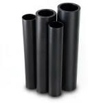 HDPE Pipes PE 80 Pressure 8 Bar 560 mm Diameter 33.2 mm Thickness Black