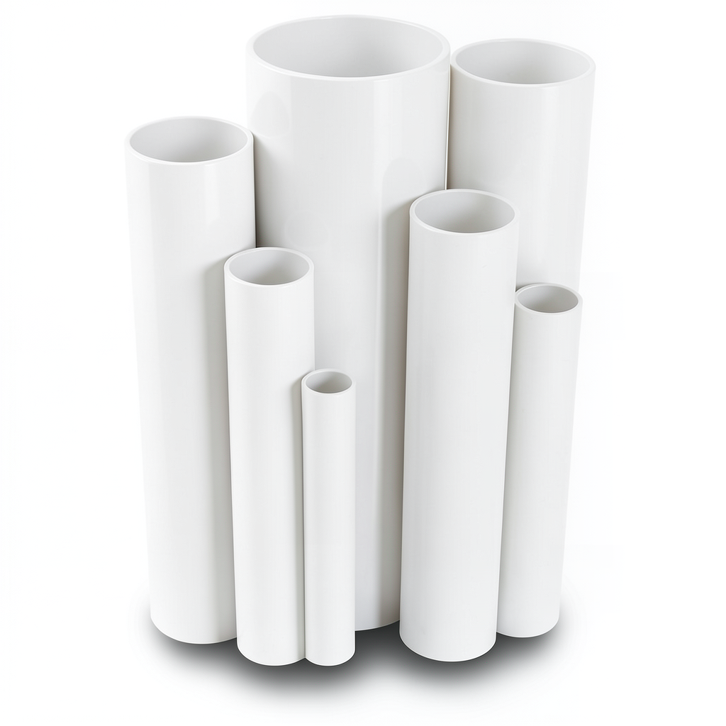 UPVC Pipes Pressure 4 Bar Outside Diameter 280 mm Thickness 5.5 mm White