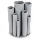 UPVC Pipes Nominal Pressure 4 Bar Outside Diameter 280 mm Thickness 5.5 mm Gray
