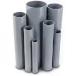 UPVC Pipes Schedule 40 Size ½ inch Thickness 2.8 mm Gray