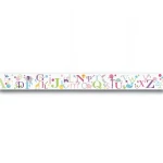 Youth and Children Wall Decoration 10m x 0.53m Multicolor