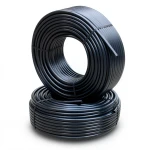 Al-Rajhi HDPE Pipes PE 80 Pressure 8 Bar Outer Diameter 63 mm Thickness 3.8 mm Black