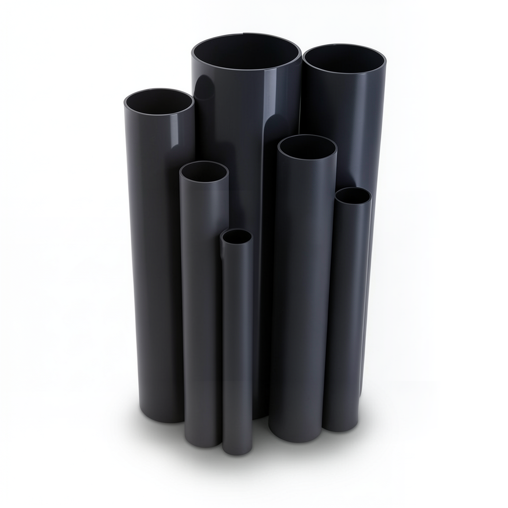 UPVC Pipes Schedule 40 Size ¾ inch Thickness 2.9 mm Black
