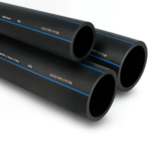 SPS HDPE Pipes PE 80 Pressure 12.5 Bar Outside Diameter 355 mm Thickness 32.2 mm Black | Saudi Pipes Systems (SPS)
