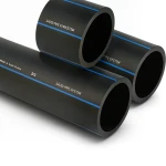 SPS HDPE Pipes PE 80 Pressure 5 Bar Outside Diameter 560 mm Thickness 21.4 mm Black | Saudi Pipes Systems (SPS)