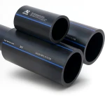 مواسير HDPE السعودي PE 80 ضغط 5 بار قطر خارجي 450 مم سمك 17.2 مم لون أسود | مصنع أنظمة الانابيب السعودي (SPS)