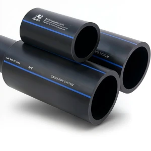 مواسير HDPE السعودي PE 80 ضغط 5 بار قطر خارجي 450 مم سمك 17.2 مم لون أسود | مصنع أنظمة الانابيب السعودي (SPS)