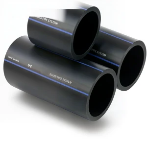 SPS HDPE Pipes PE 80 Pressure 5 Bar Outside Diameter 400 mm Thickness 15.3 mm Black | Saudi Pipes Systems (SPS)