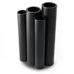 HDPE Pipes PE 80 8 Bar 180 mm OD 10.7 mm Thickness Black