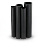 Al-Rajhi HDPE Pipes PE 80 Pressure 8 Bar Outer Diameter 200 mm Thickness 11.9 mm Black