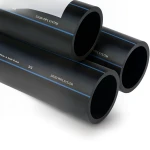 مواسير SPS HDPE PE 80 ضغط 12.5 بار قطر 450 مم سمك 40.9 مم أسود | مصنع أنظمة الانابيب السعودي (SPS)