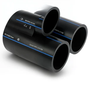 SPS HDPE Pipes PE 80 Pressure 12.5 Bar OD 400 mm Thickness 36.3 mm Black | Saudi Pipes Systems (SPS)