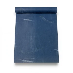 German Wallpaper for Youth and Children 10m x 0.53m Dark Blue, Model 202106