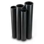 مواسير HDPE PE 100 ضغط 10 بار قطر 450 مم سمك 26.7 مم لون أسود