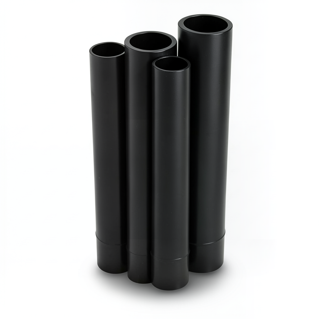 HDPE Pipes PE 80 Pressure 8 Bar Outside Diameter 500 mm Thickness 29.7 mm Black