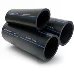 مواسير SPS HDPE PE 80 ضغط 5 بار قطر خارجي 500 مم سمك 19.1 مم لون أسود | مصنع أنظمة الانابيب السعودي (SPS)