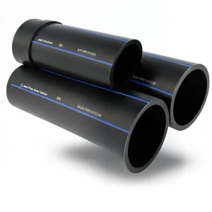 SPS HDPE Pipes PE 80 Pressure 8 Bar Outside Diameter 500 mm Thickness 29.7 mm Black | Saudi Pipes Systems (SPS)