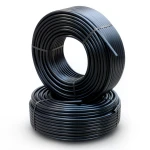 Al-Rajhi HDPE Pipes PE 80 8 Bar Pressure 40 mm Diameter 2.4 mm Thickness Black