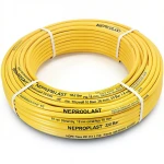 أنابيب HDPE PE 100 ضغط 20 بار قطر خارجي 16 مم سمك 1.8 مم لون أصفر | نيبروبلاست