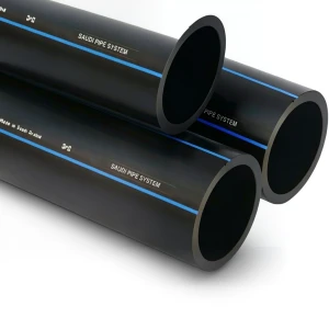 SPS HDPE Pipes PE 80 Pressure 5 Bar Outside Diameter 560 mm Thickness 21.4 mm Black | Saudi Pipes Systems (SPS)