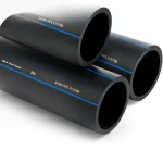 SPS HDPE Pipes PE 80 Pressure 12.5 Bar Outside Diameter 560 mm Thickness 50.8 mm Black | Saudi Pipes Systems (SPS)