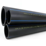 أنابيب HDPE PE 80 ضغط 16 بار قطر خارجي 16 مم سمك 1.8 مم لون أسود | نيبروبلاست