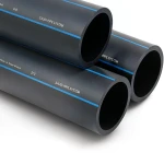 مواسير HDPE السعودي PE 80 ضغط 8 بار قطر خارجي 560 مم سمك 33.2 مم لون اسود | مصنع أنظمة الانابيب السعودي (SPS)