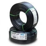 HDPE Pipes PE 100 Nominal Pressure 20 Bar Outside Diameter 110 mm Thickness 12.3 mm Black | NEPROPLAST