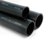 مواسير HDPE السعودي PE 80 ضغط 8 بار قطر خارجي 630 مم سمك 37.4 مم لون اسود | مصنع أنظمة الانابيب السعودي (SPS)