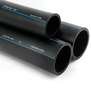 مواسير HDPE السعودي PE 80 ضغط 8 بار قطر خارجي 630 مم سمك 37.4 مم لون اسود | مصنع أنظمة الانابيب السعودي (SPS)