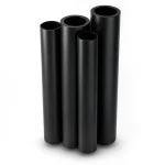 Al-Rajhi HDPE Pipes PE 80 8 Bar Pressure 225 mm OD 13.4 mm Thickness Black