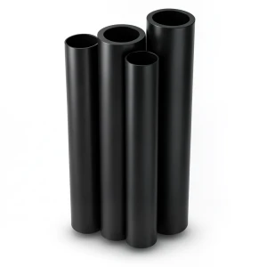 Al-Rajhi HDPE Pipes PE 80 8 Bar Pressure 225 mm OD 13.4 mm Thickness Black