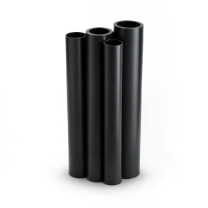 مواسير HDPE الراجحي PE 80 ضغط 8 بار قطر خارجي 315 مم سمك 18.7 مم لون اسود