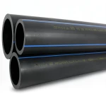 أنابيب HDPE PE 100 ضغط 20 بار قطر خارجي 16 مم سمك 1.8 مم لون أسود | نيبروبلاست