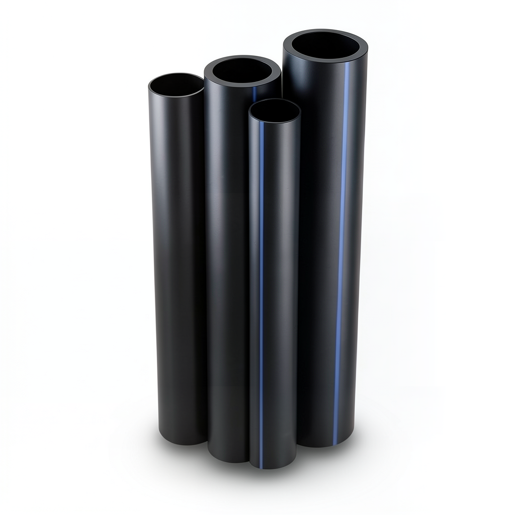 مواسير HDPE الراجحي PE 80 ضغط 8 بار قطر خارجي 400 مم سمك 23.7 مم لون أسود