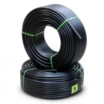 أنابيب HDPE PE 100 ضغط اسمي 20 بار قطر خارجي 110 مم سمك 12.3 مم لون أسود | نيبروبلاست