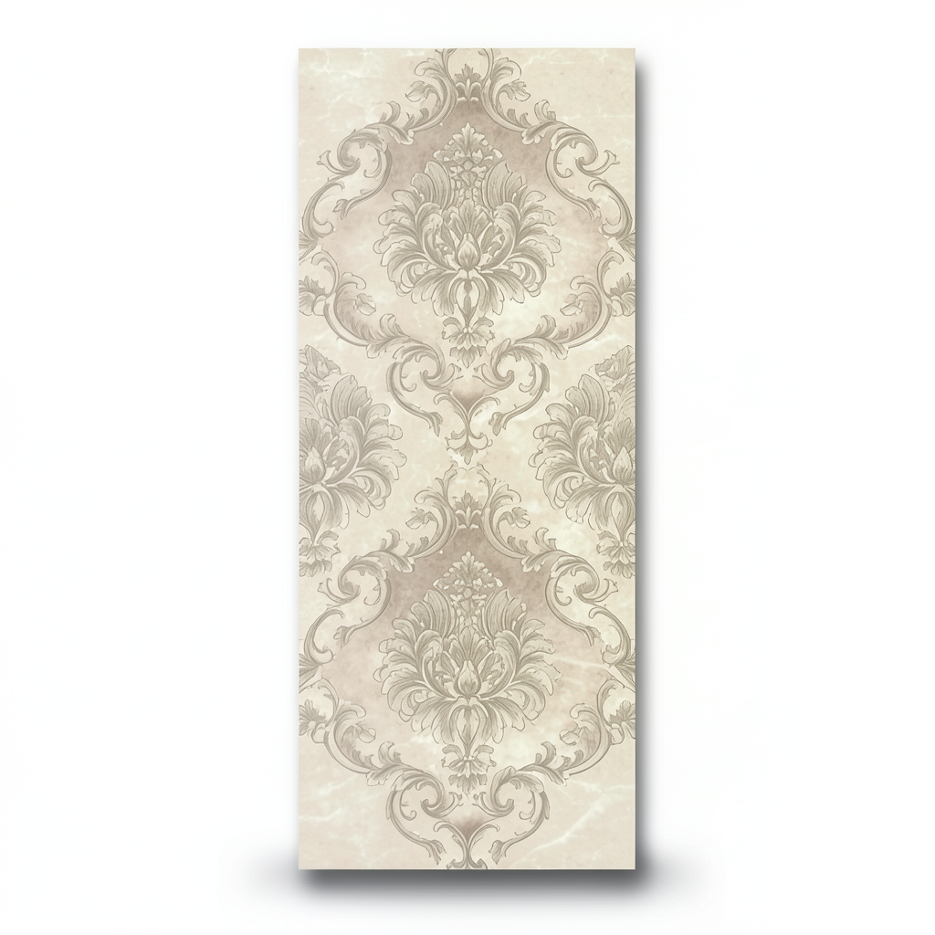 Italian Wall Decoration 10m x 0.73m Beige Color, Model 25209