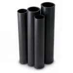 HDPE Pipes PE 100 Pressure 10 Bar Outside Diameter 630 mm Thickness 37.4 mm Black