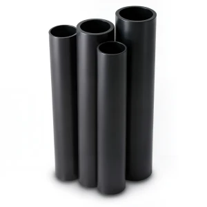 HDPE Pipes PE 100 Pressure 10 Bar Outside Diameter 630 mm Thickness 37.4 mm Black