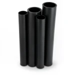 HDPE Pipes PE 100 Pressure 10 Bar Outer Diameter 180 mm Thickness 10.7 mm Black